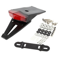 DRC TAIL LIGHT & PLATE HLDR EDGE 2 PLASTIC | UNIVERSAL | RED LENSE