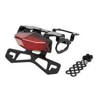 DRC TAIL LIGHT & PLATE HLDR EDGE 2 ALLOY | KLX230 '20- | RED LENSE