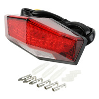 DRC TAIL LIGHT EDGE 2 | UNIVERSAL | RED LENS