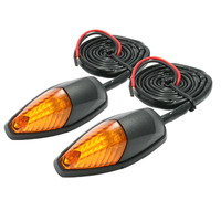 DRC INDICATORS - LED | 586 FLAT MOUNT | PAIR | ORANGE