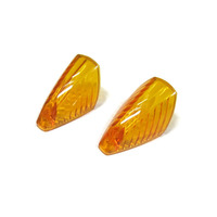 DRC INDICATOR REPLACEMENT LENS | TYPE 586 | ORANGE | 2 PCS