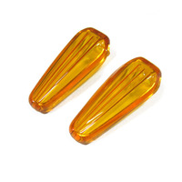 DRC INDICATOR REPLACEMENT LENS | TYPE 602 | ORANGE | 2 PCS