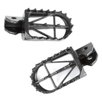 DRC FOOTPEGS WIDE | CRF125F | 50mm CrMo BLACK