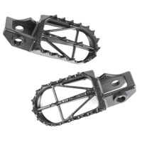 DRC FOOTPEGS WIDE | KTM SX/SXF '16- | 50mm CrMo BLACK