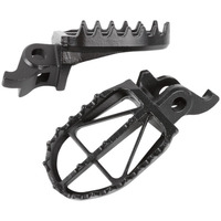 DRC FOOTPEGS ULTRAWIDE | KX250F/450F'09- | 57mm CrMo BLACK