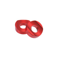 DRC RIM LOCK SPACERS | 2 PCS | RED