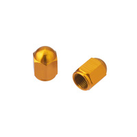 DRC VALVE CAPS ALLOY | GOLD | 2 PCS