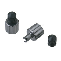 DRC VALVE CAPS WITH REMOVER | Ti Colour | 2 PCS