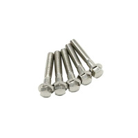 DRC Stainless M6 FlangeBolt 5pcs 10mm