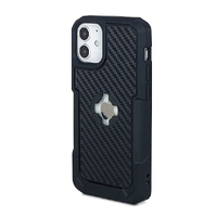 Cube | iPhone 12 Mini X-Guard Case Carbon Fibre + Infinity Mount