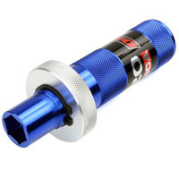 DRC ENZO | SHOCK COMPRESSION ADJUSTER | 17mm | KYB/WP BLUE