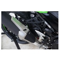 R&G BOOT GUARD  2pc Exh Shield+L/H Swing arm KAW NINJA 250 / 400