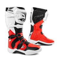 Falco Level  Motorcycle Boots - Whi/Red