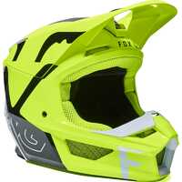 FOX V1 RIDL HELMET ECE FLUORO YELLOW SMALL