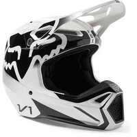 FOX V1 HELMETBLK/WHT XL