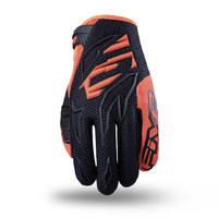 FIVE MXF-3 Kids Motorcycle Glove - Black / Orange 