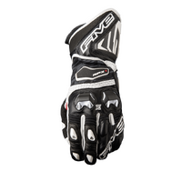 FIVE RFX-1  Motorcycle Glove -Black / White