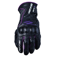 FIVE RFX-4  WOMAN Motorcycle Glove - Black / Purple