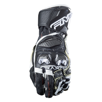 FIVE RFX RACE Motorcycle Glove - Black / White