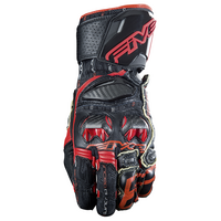 FIVE RFX RACE Motorcycle Glove - Black / Red