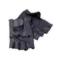 MOTODRY FINGERLESS GLOVES - BLACK