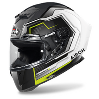 Airoh Gp550 S  'Rush' White/Yellow Gloss Xs