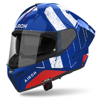 Airoh Matryx 'Scope' Blue/Red Gloss  Xxl  (Mxs55)