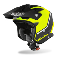 Airoh Trr-S Trial 'Keen' Yellow Matt Xl  (Trrsk31)