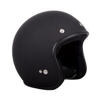 RXT LOW-RIDER HELMET - MATT BLACK (WITH STUDS)