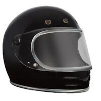 RXT STONE HELMET - GLOSS BLACK/CHROME TRIM