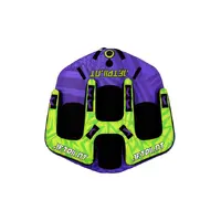 Jetpilot Freeride 4 Person Towable Tube - Purple/Green