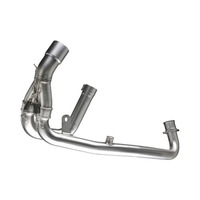 LV LINK PIPE (CAT ELIM.) | STAINLESS | HYPERMOTARD 796 09>12 (orig. & LeoVince exhaust)