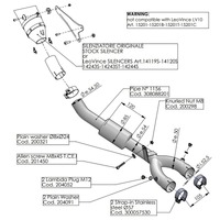 LV LINK PIPE (CAT ELIM.) | STAINLESS | YZF-R1/M 15> (comp. w orig. & LV FACTORY-S exhaust) *NOT LV-10