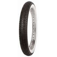 B7 2.75-17 47J TL/TT MOPED WW | DOT CLASSIC MOPED WHITE WALL POSTIE TYRE