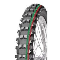 TERRAFORCE MX F MED-HARD | 90/100-21 57M MX RED & GREEN STRIPE