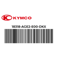 KYMCO PROTECTOR MUFFLER 18318-AGE2-E00-DKX (NOS)