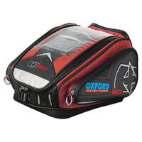 (CLEARANCE) OXFORD X30 QUICK RELEASE TANK BAG - RED