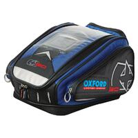 (CLEARANCE) OXFORD X30 QUICK RELEASE TANK BAG - BLUE