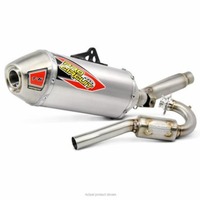 CRF150R 07-25 T6 STD SYSTEM | US SPEC, S/LESS END CAP, ALUMINIUM SILENCER