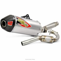 CRF150R 07-25 T6 PRO SYSTEM | CARBON END CAP, S/LESS SYSTEM Ti SILENCER, FIM LEGAL