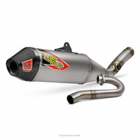 RMZ450 18-25 T6 PRO SYSTEM | Carbon End Cap, S/Less Tubing, Ti Silencer, MA legal