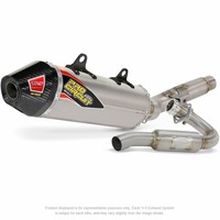 450SXF 11-12 T5 S/L RACE SYSTEM | CARBON END CAP