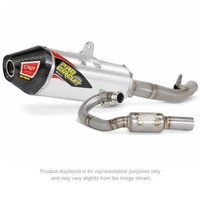 HUSQ TC250R 12-13 T5 S/L RACE | SYSTEM -Fixed Carbon End Cap, 4 hdr, max sound test legal