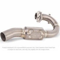 CRF450R 15-16 T6 HDR (RC4) | REPLACEMENT T6 SYSTEM S/LESS HEADER, WITH RC4 CHAMBER