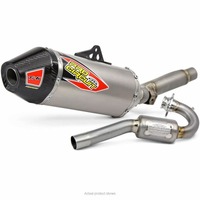 CRF150R 07-18 Ti-6 STD SYST | Carbon End Cap, Full Titanium System, US spec, not FIM legal