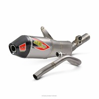 CRF450R 21-24 Ti-6 STD SYSTEM | Carbon End Cap, Full Titanium System, US Spec, not MA Legal