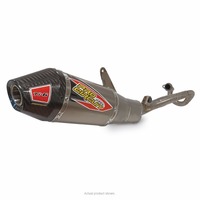 CRF250R 22-24 Ti-6 STD SYSTEM | Carbon End Cap, Full Titanium System, US Spec, not MA Legal