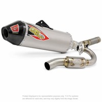 RMZ450 10-17 Ti-6 STD SYST | Carbon End Cap, Full Titanium, US spec, not FIM legal