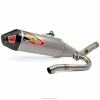 RMZ450 10-17 Ti-6 PRO SYSTEM | Carbon End Cap, Full Titanium System, FIM legal