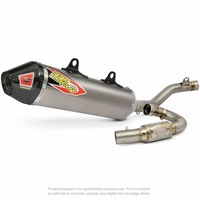 250SXF/FC250 19-22 Ti-6 PRO | System, Carbon End Cap, Full Titanium, FIM legal